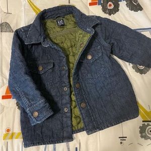 Gap Toddler Boy Denim Shirt Jacket